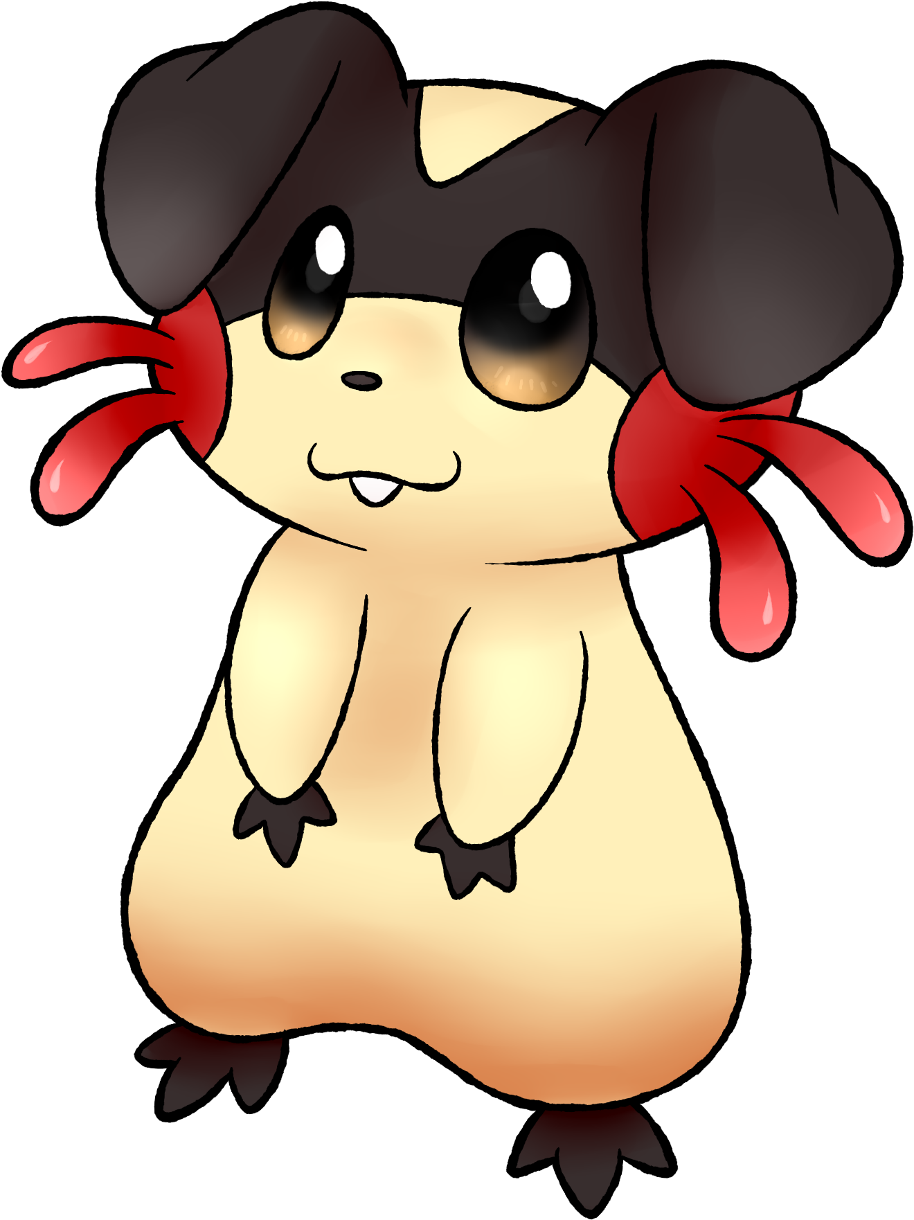 Cute Cartoon Guinea Pig PNG