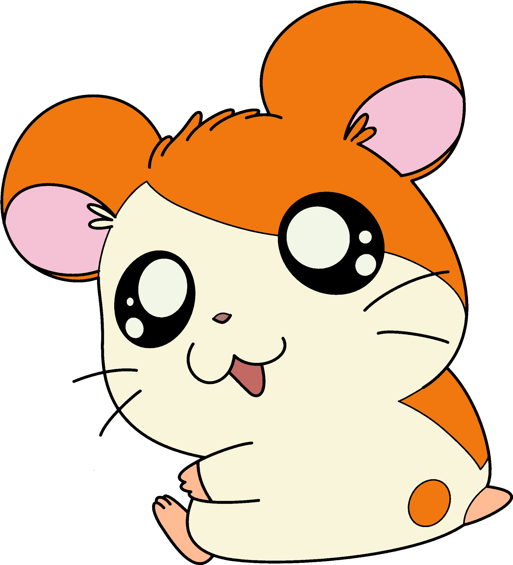 Cute Cartoon Hamster PNG