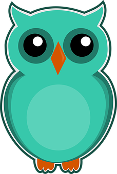 Cute Cartoon Owl PNG