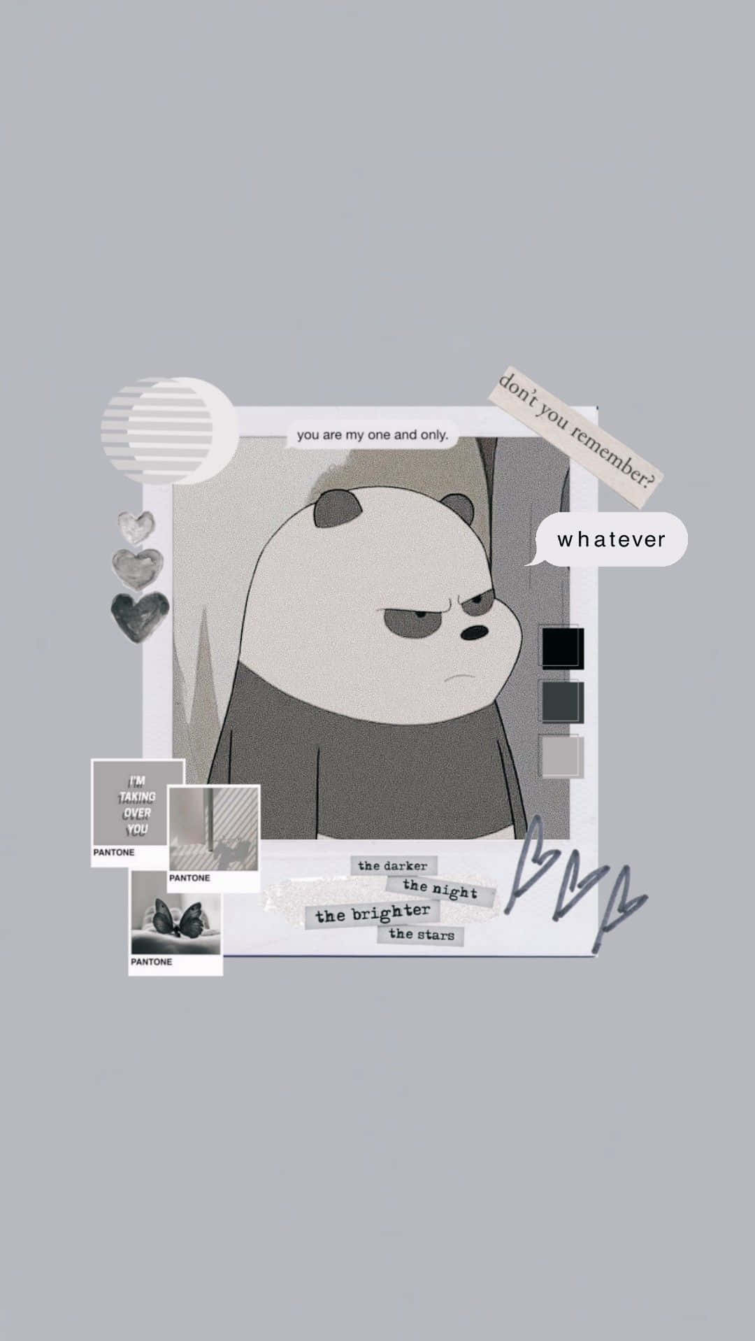 Carinocartone Animato Del Panda Di We Bare Bears Sfondo