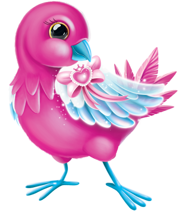 Cute Cartoon Parrot PNG