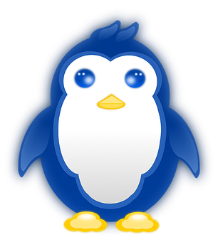Cute Cartoon Penguin PNG