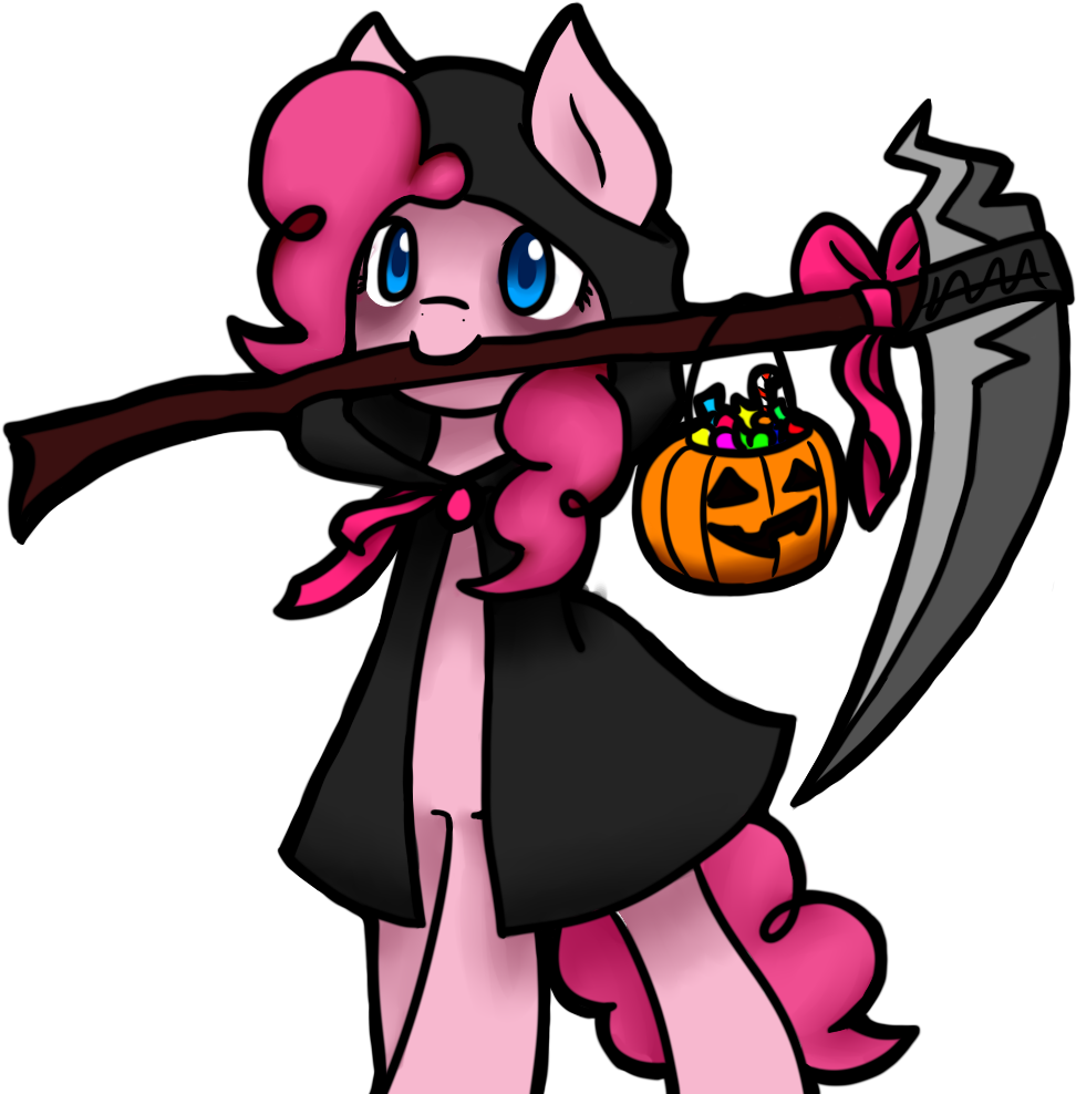 Cute Cartoon Pony Reaper PNG