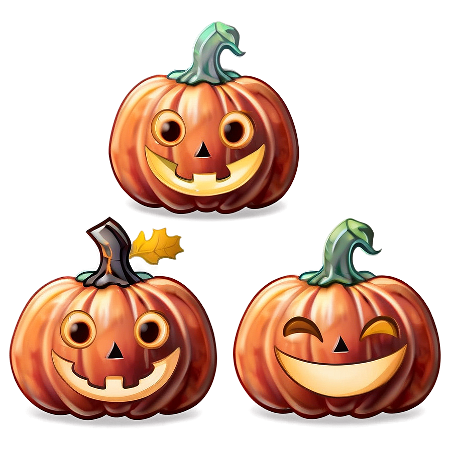 Cute Cartoon Pumpkin Png Dfm40 PNG