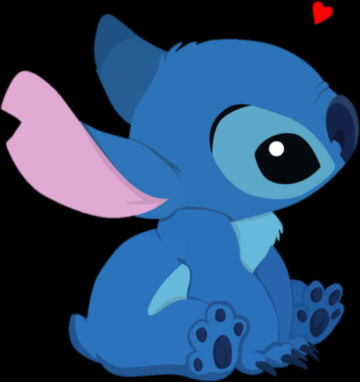 Download Cute Cartoon Stitch | Wallpapers.com