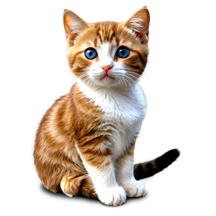 Cute Cat Art Png 05232024 PNG