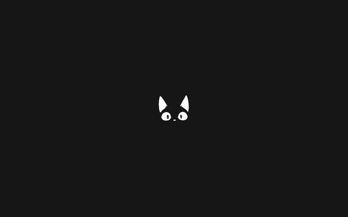 Cute Cat Black And White Pfp Background