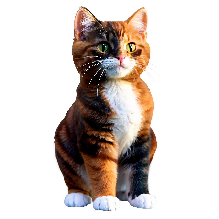 Cute Cat Mascot Png 05232024 PNG