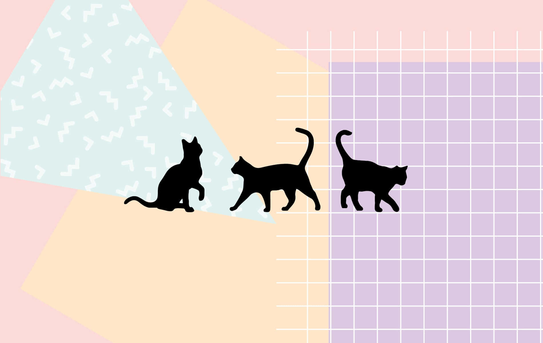 Entzückendeskatzendesign Wallpaper