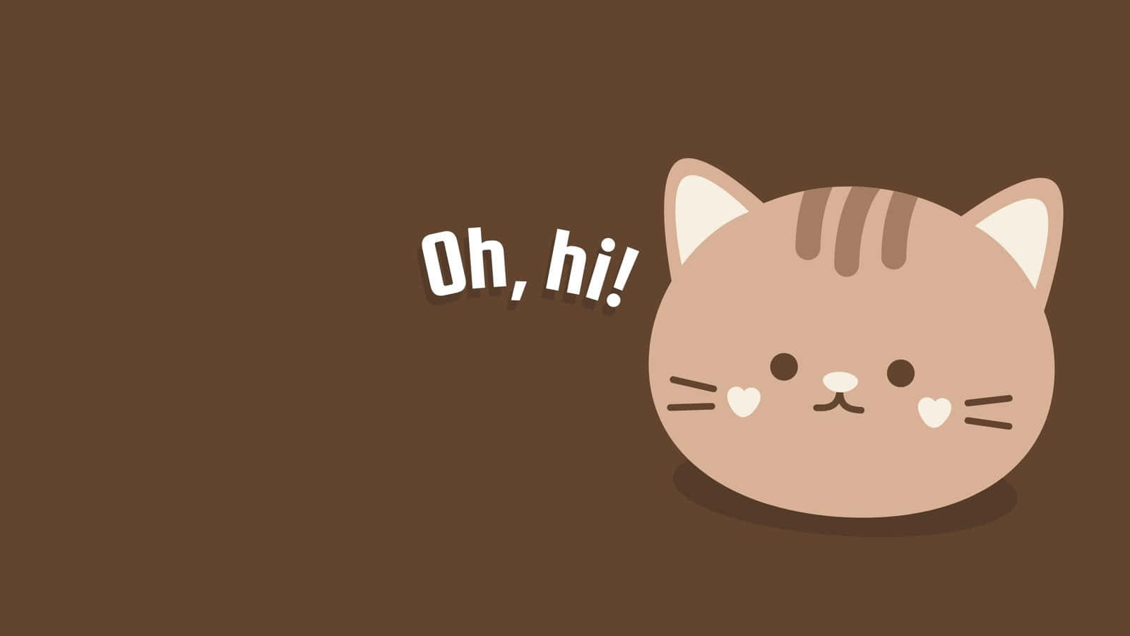 Cute Cat Pc Wallpaper Design Idea Wallpaper