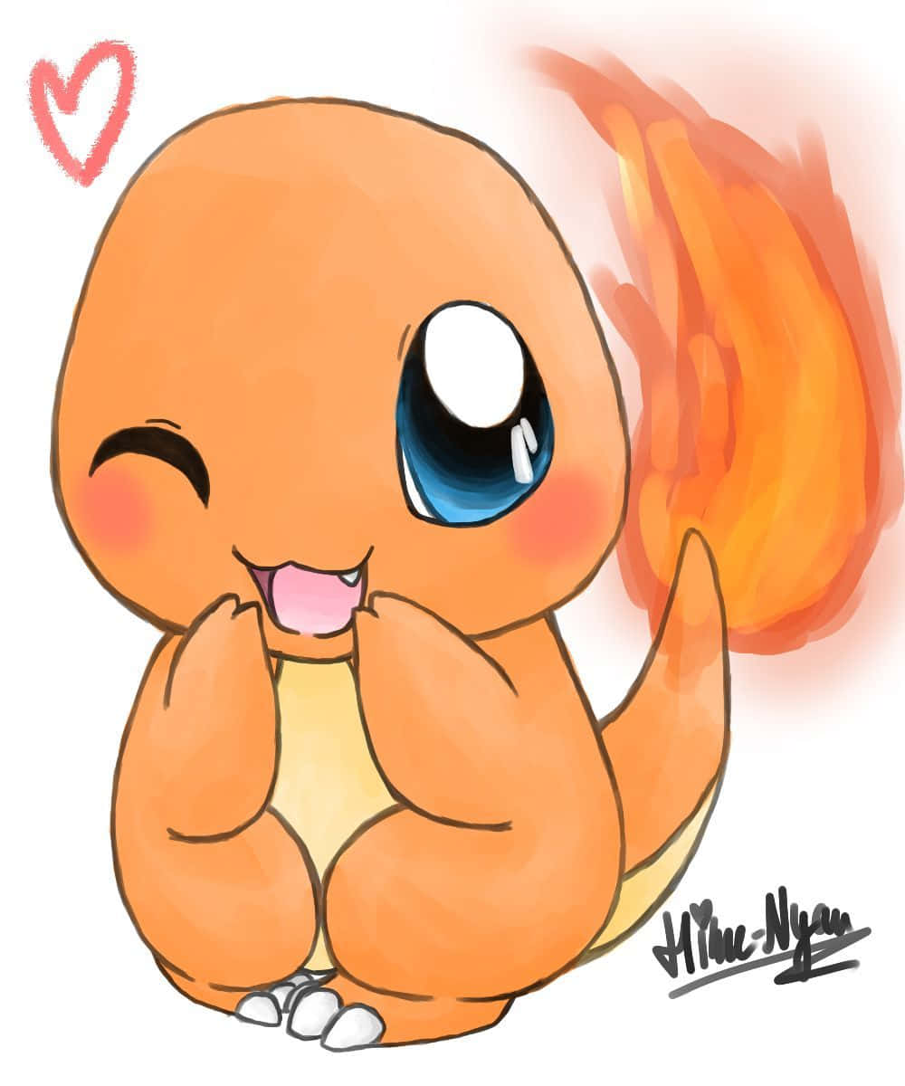 Is there anything cuter than a Charmander? Wallpaper