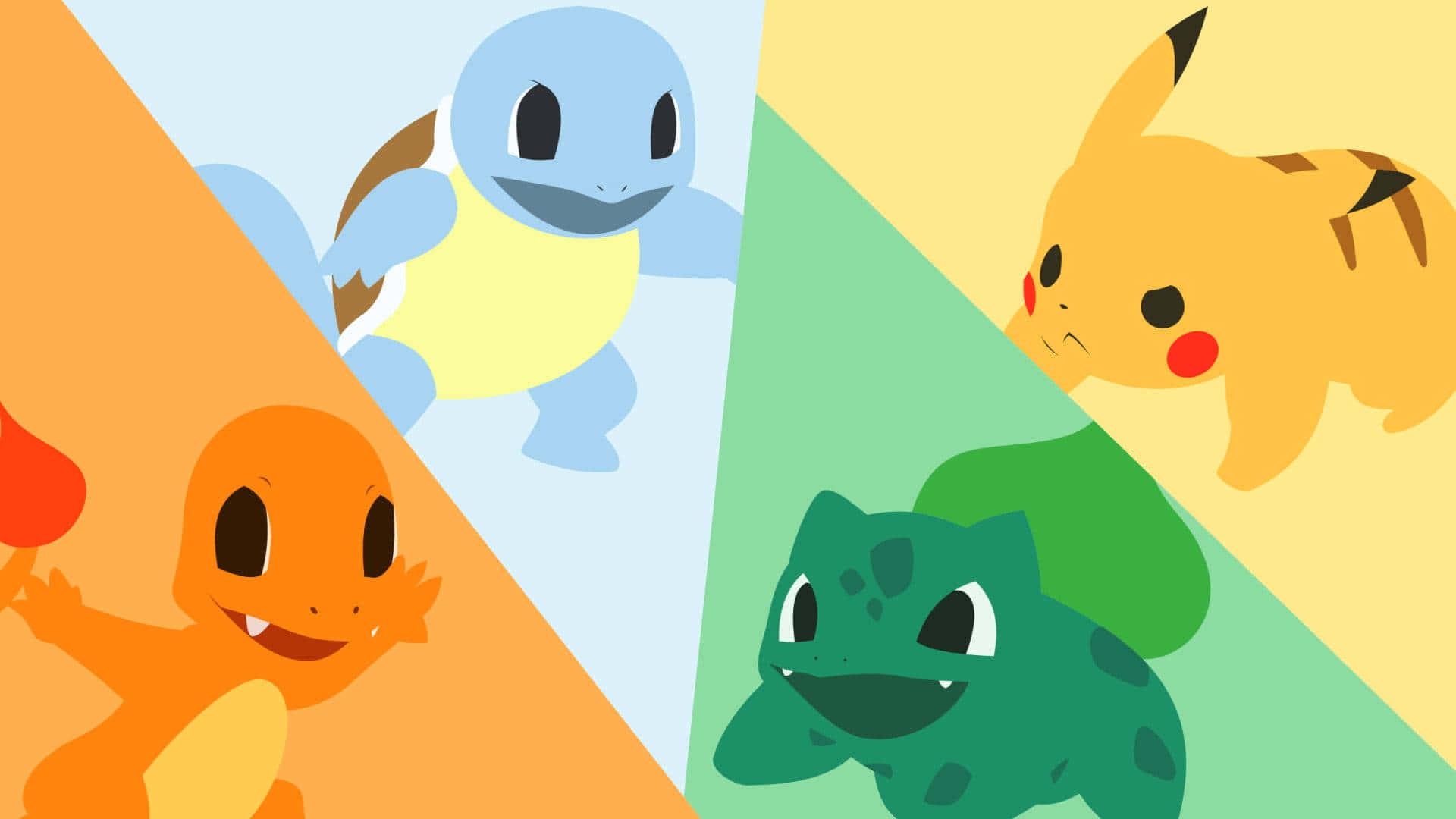 Pokemon - A Collection Of Different Pokemon Characters Wallpaper