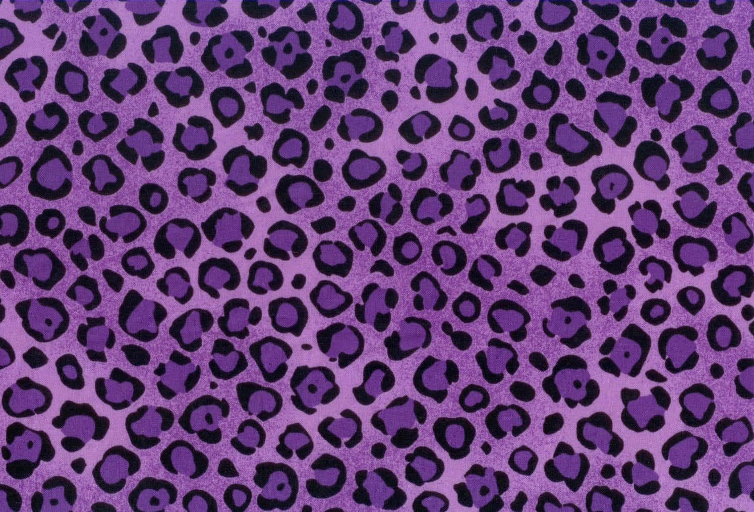 Cute Cheetah Print Purple Pattern Wallpaper