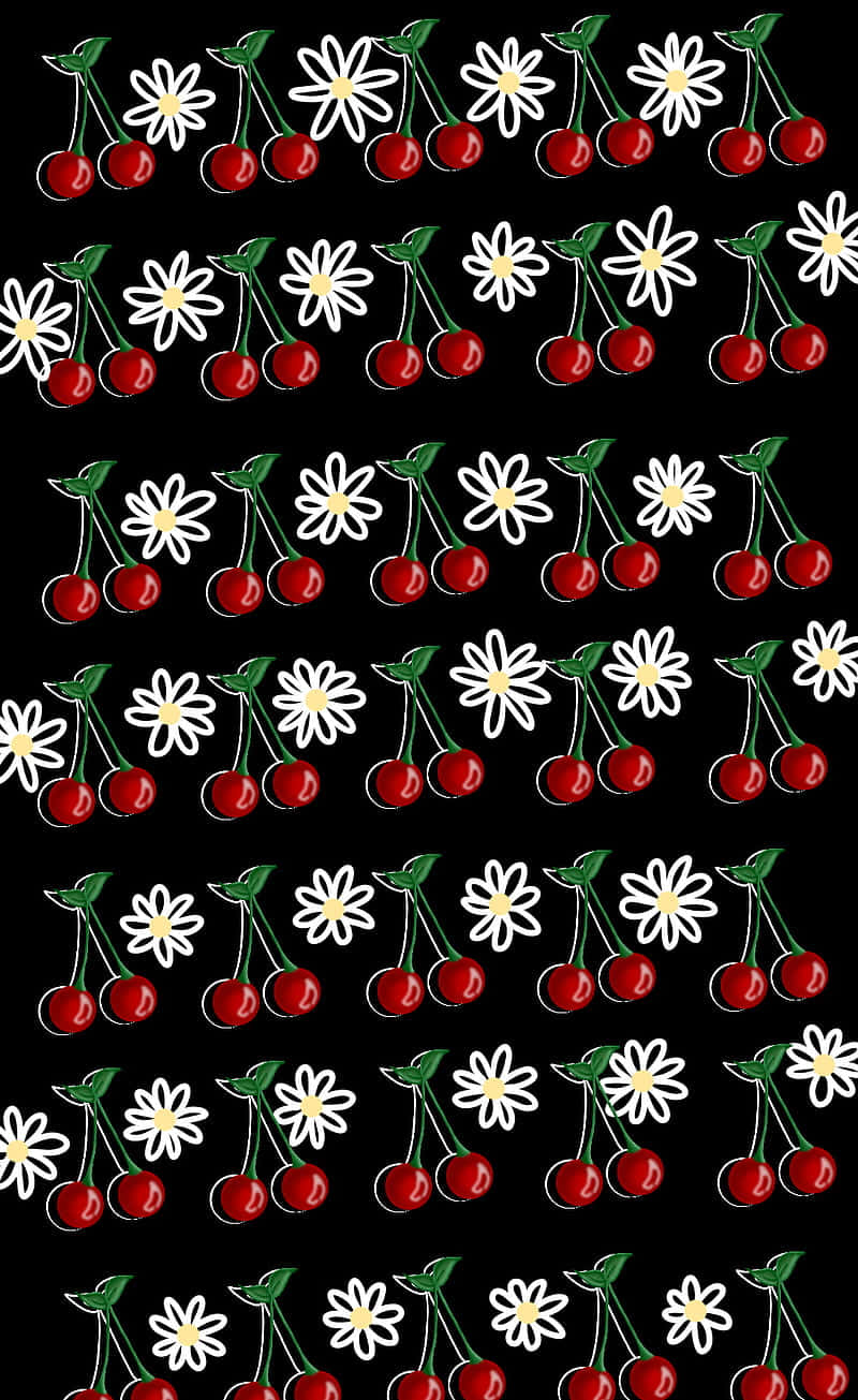 Sød Kirsebær 800 X 1305 Wallpaper