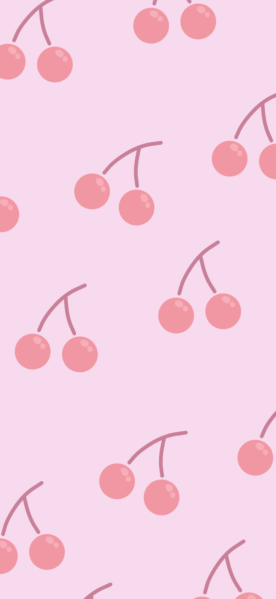 Look how amazingly vibrant the cute cherry aesthetic is! Wallpaper