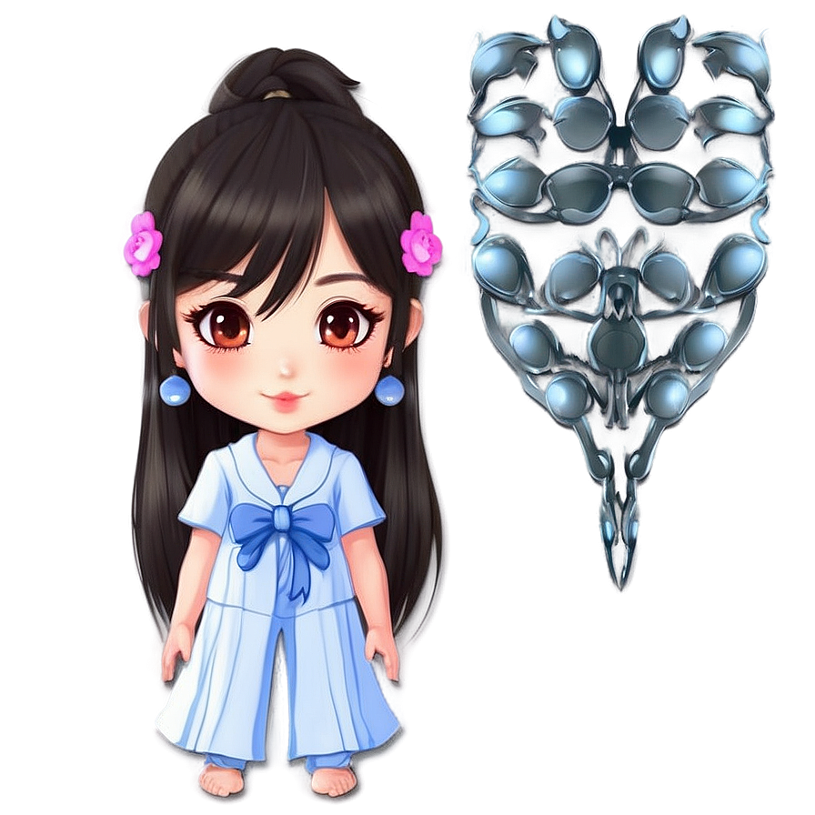 Cute Chibi Character Png Acu PNG