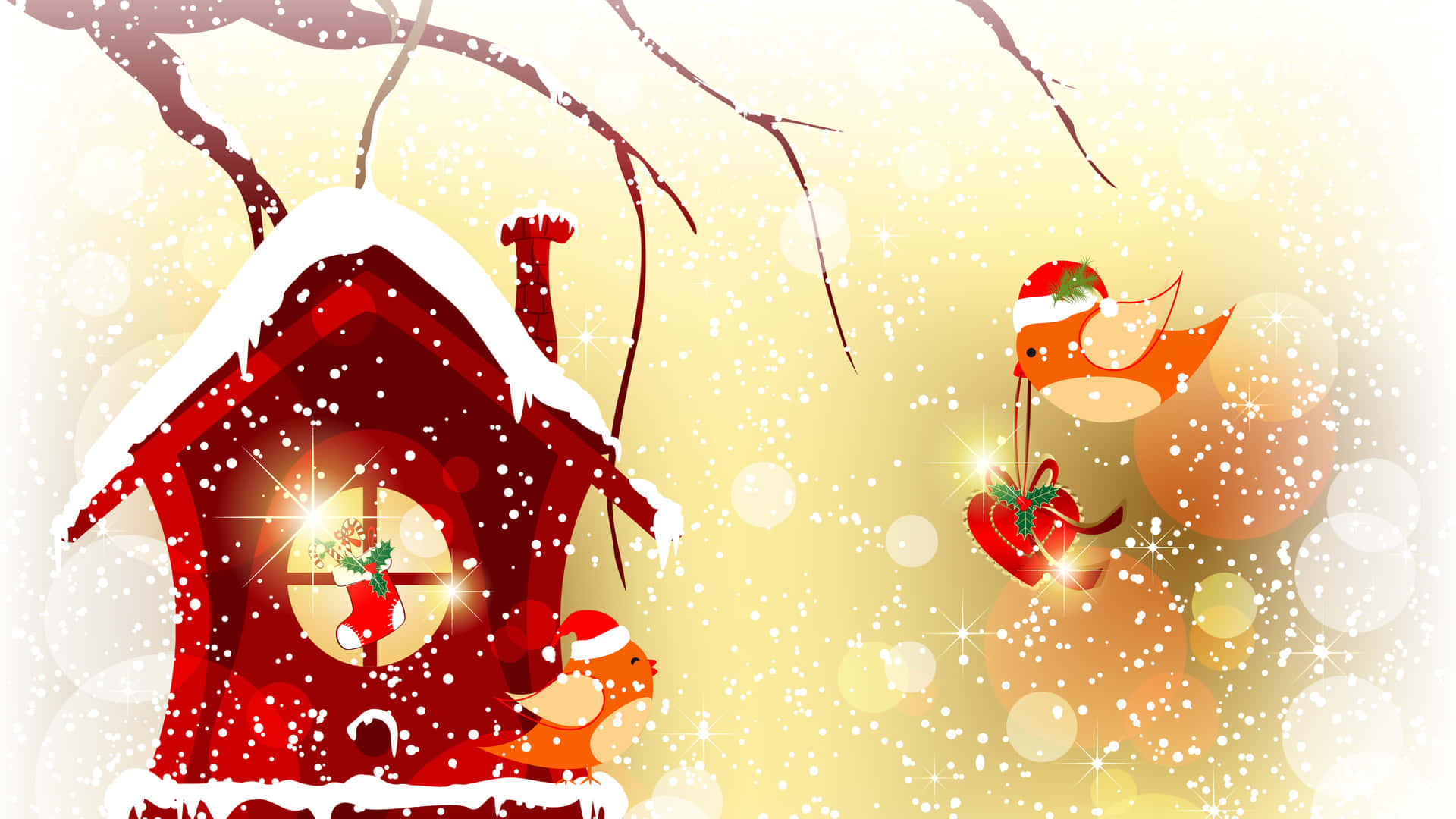 Get in the Holiday spirit with this cute Christmas background!