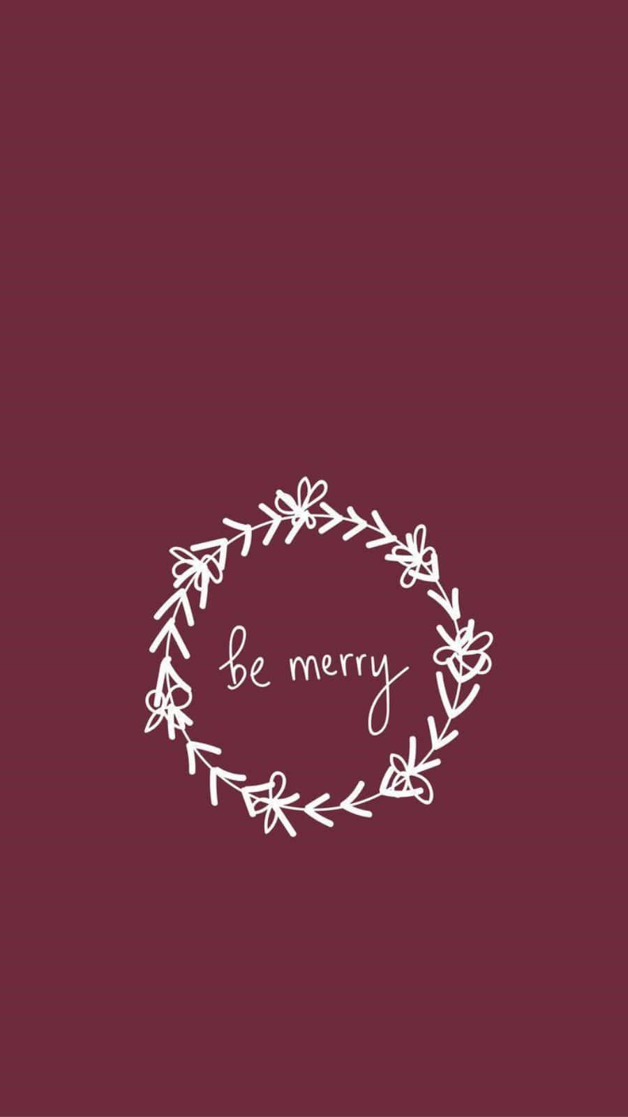 Be Merry - Burgundy - Taylor Swift Wallpaper