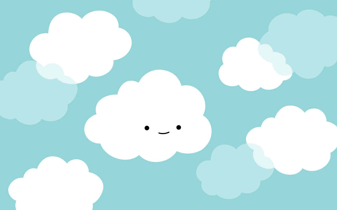 Cute Cloud Smiling Wallpaper