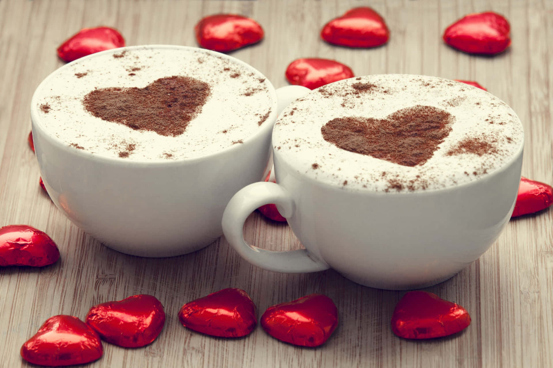 Enjoy a Delicious Cup of Quality Cute Coffee Wallpaper