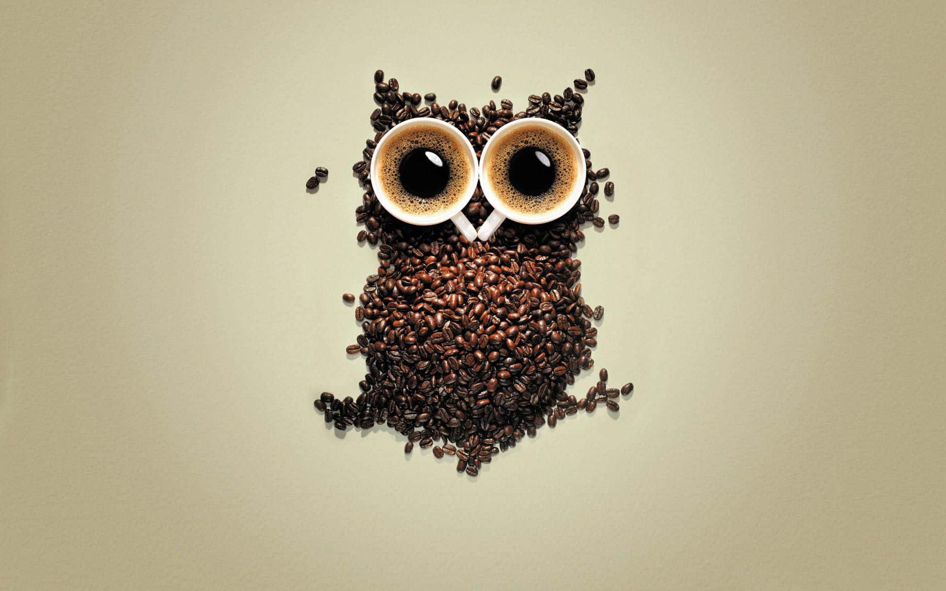 Get your caffeine fix with something cute! Wallpaper
