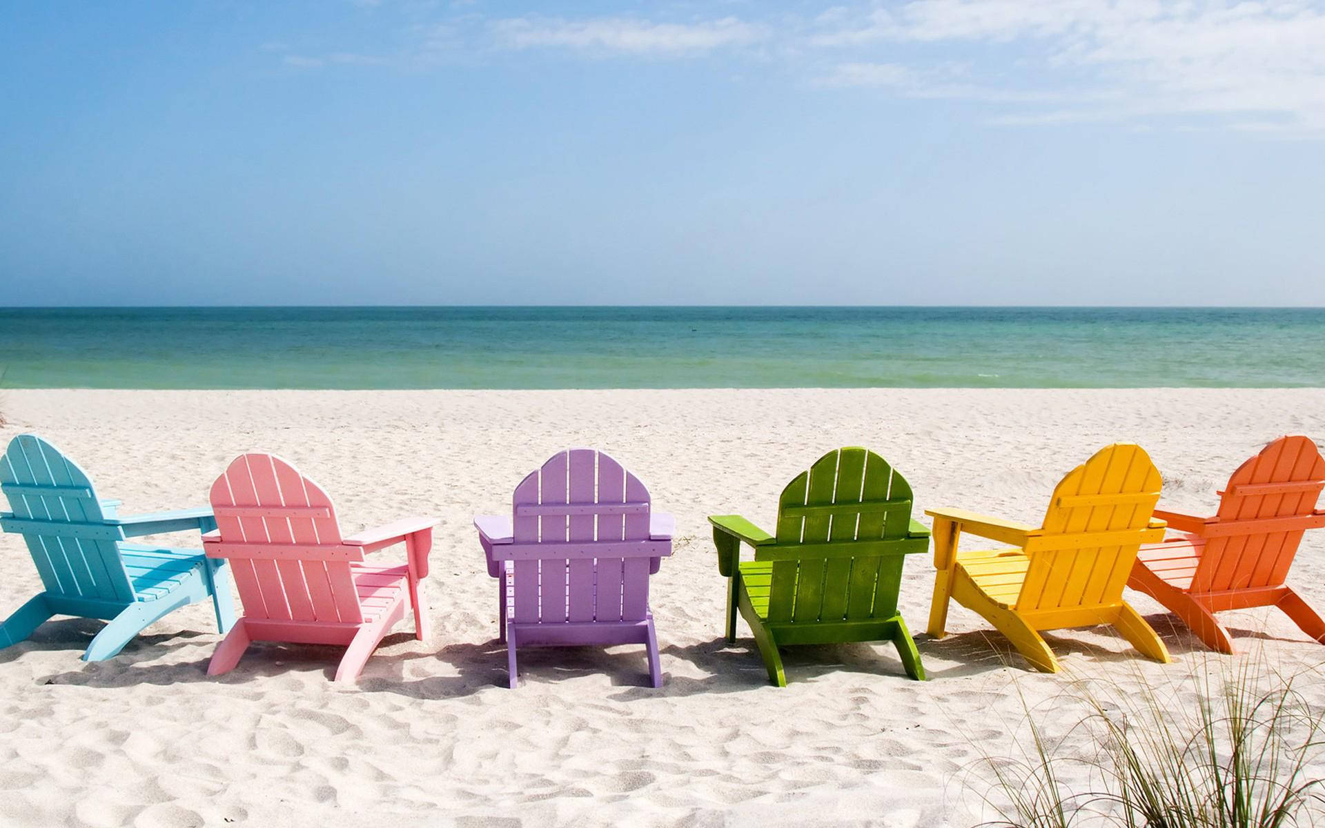 Cute Colorful Summer Chairs