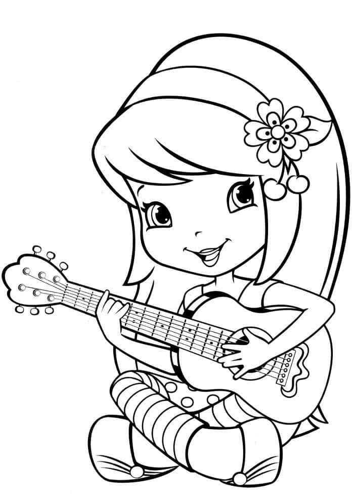Color this Sweet and Cute Coloring Page