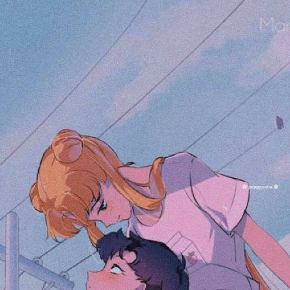 Cute Couple Matching Sailor Moon Wallpaper