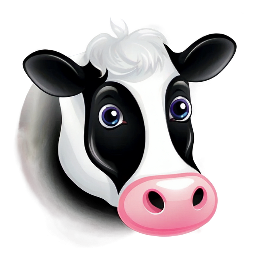 Cute Cow Face Clipart Png 66 PNG