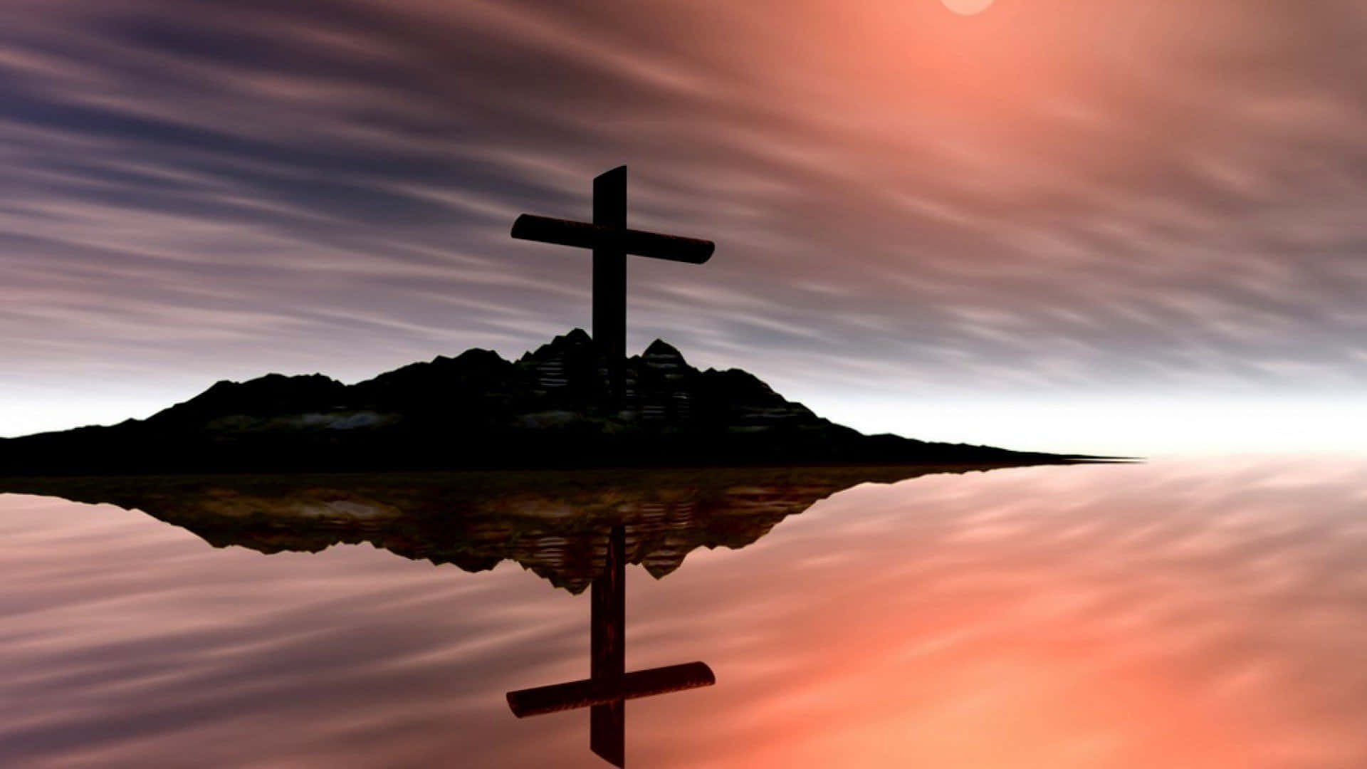 Crosses are symbols of faith and hope Wallpaper
