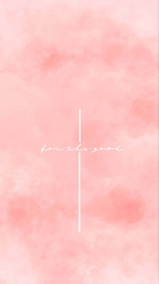 Feel the Grace with this Delightful Cute Cross Wallpaper