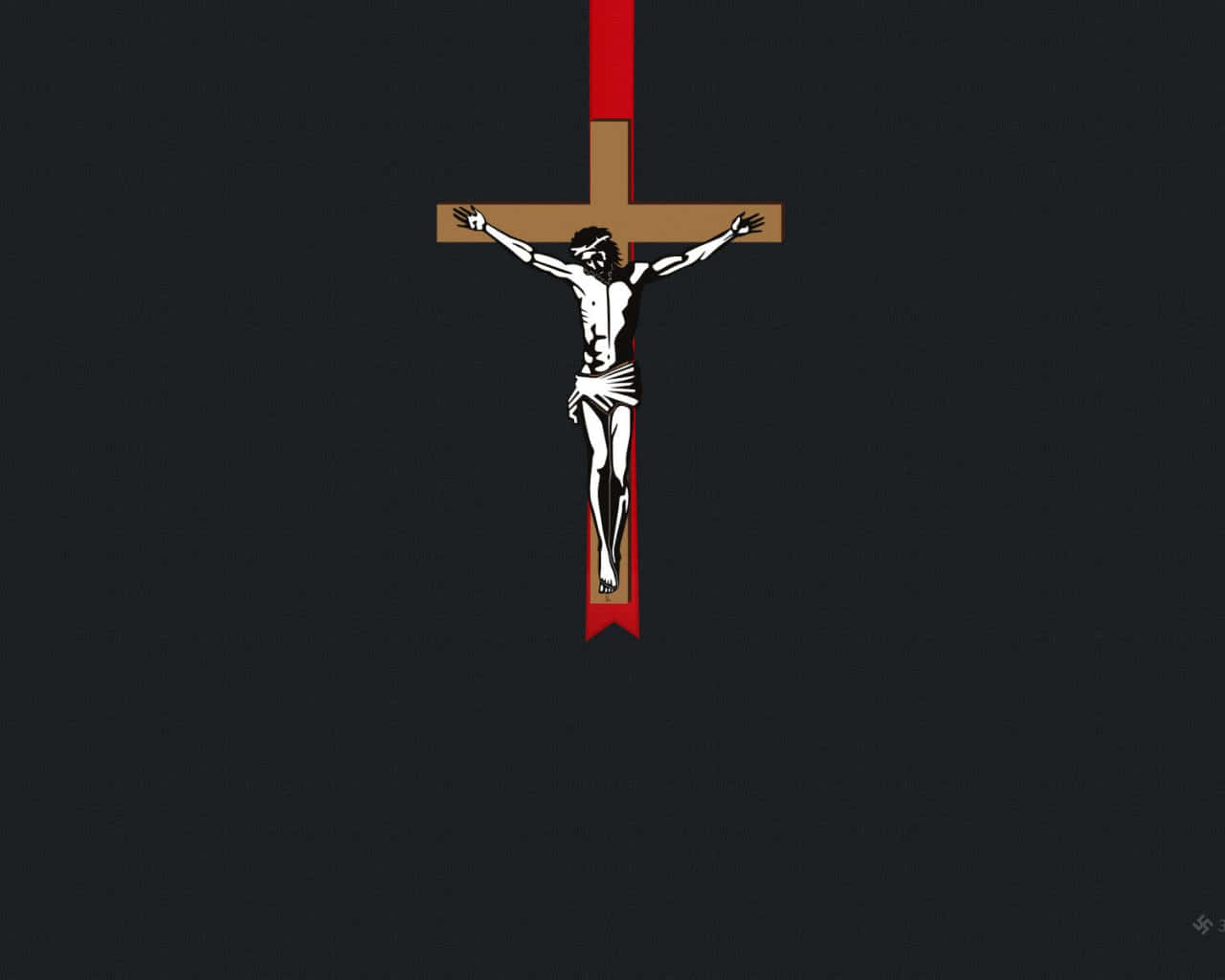 Eineverlassene Kirche Mit Einem Niedlichen Kreuz Im Hintergrund Wallpaper