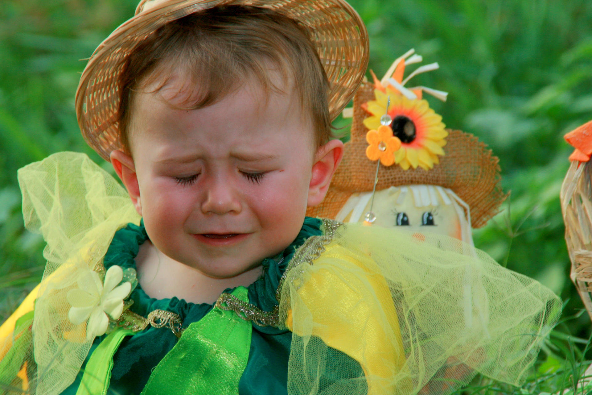 Cute Crying Sad Boy