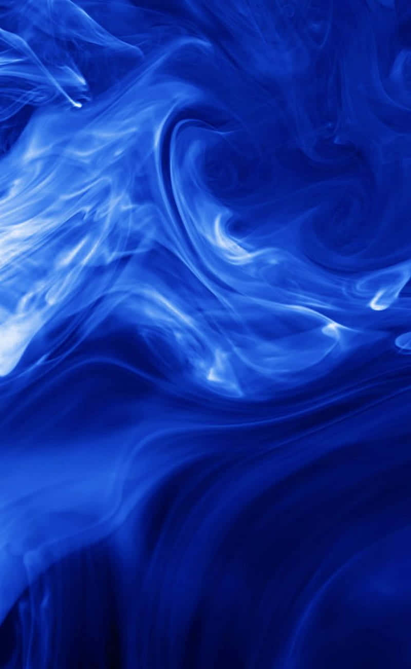 A Mysterious, Enchanting Dark Blue Wallpaper