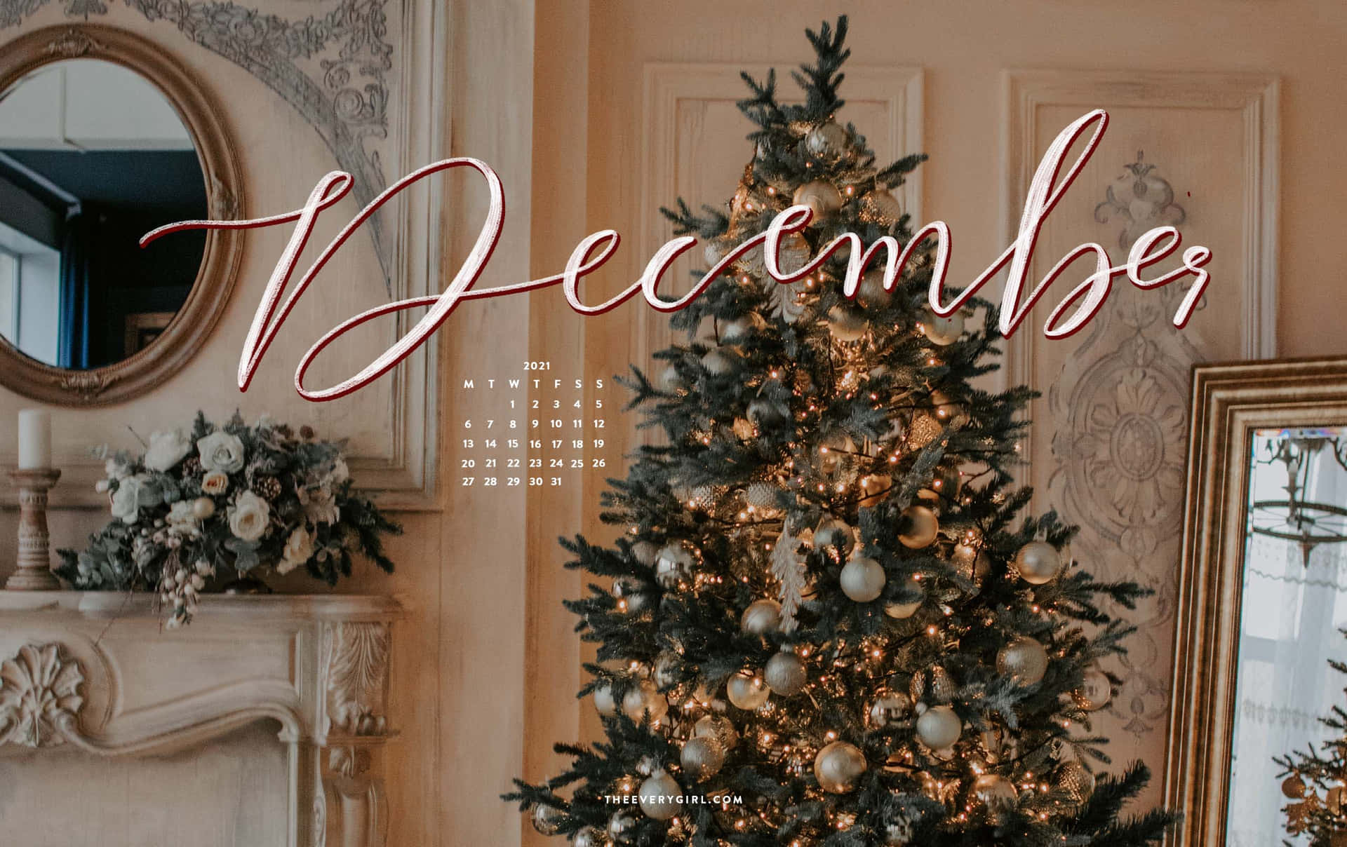 Welcome December with open arms Wallpaper