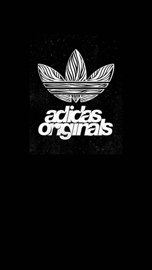 Cute Detailed Logo Of Adidas Iphone
