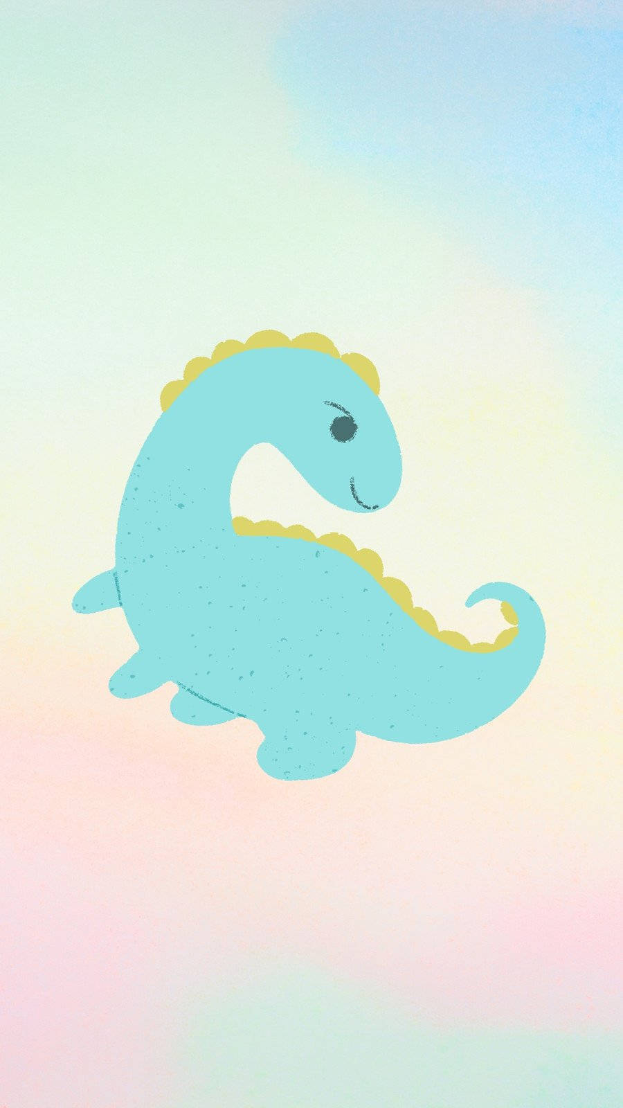 Eineiphone-hülle Mit Einem Mehrfarbigen Cartoon-dinosaurier-muster Wallpaper