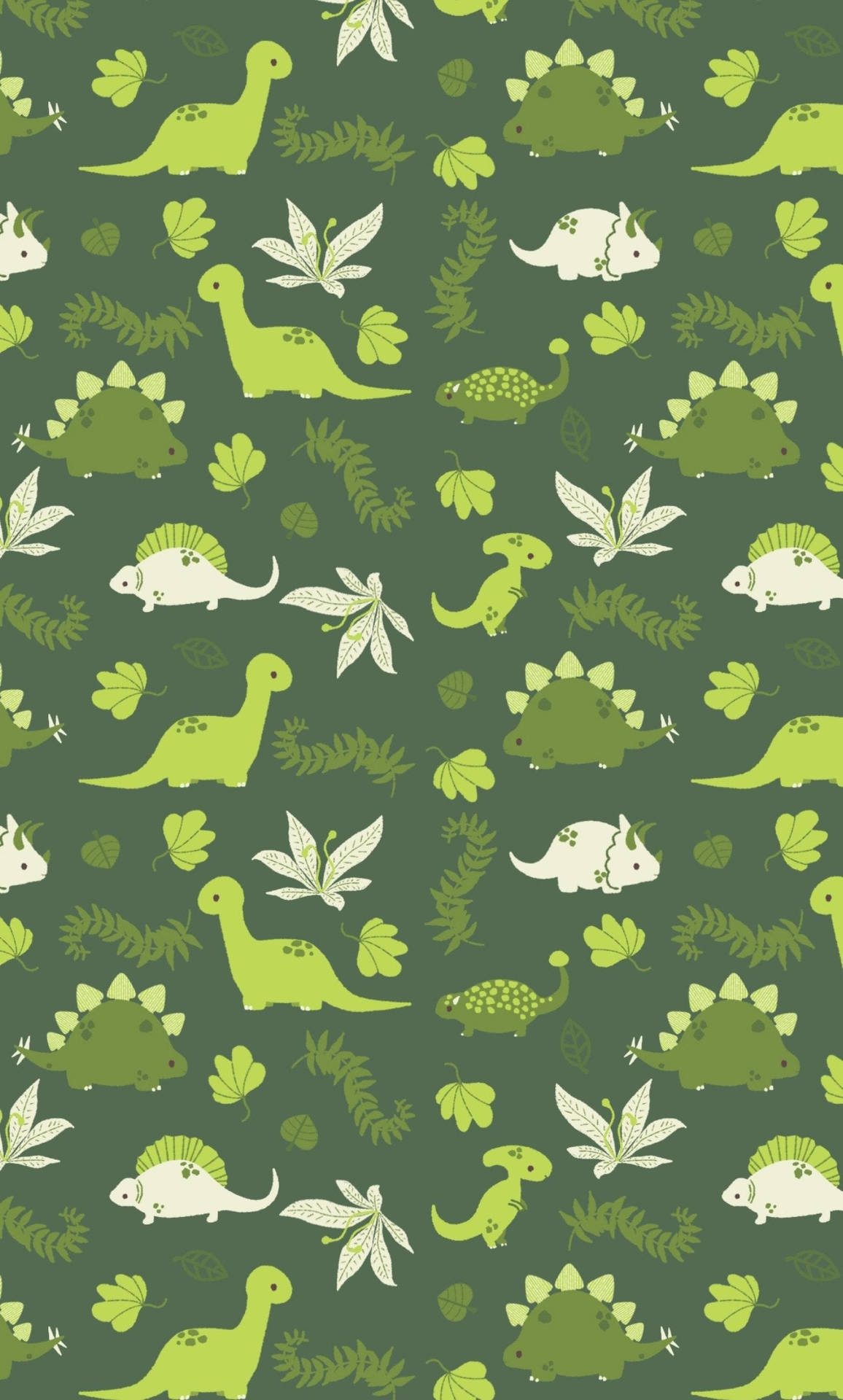 Vis din stil med dette dinosaure print iPhone cover! Wallpaper
