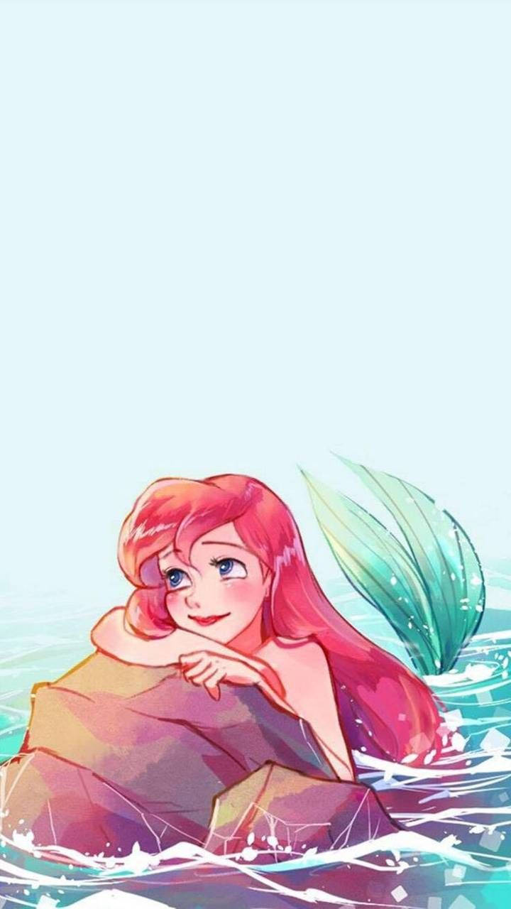 Cute Disney Little Mermaid Wallpaper
