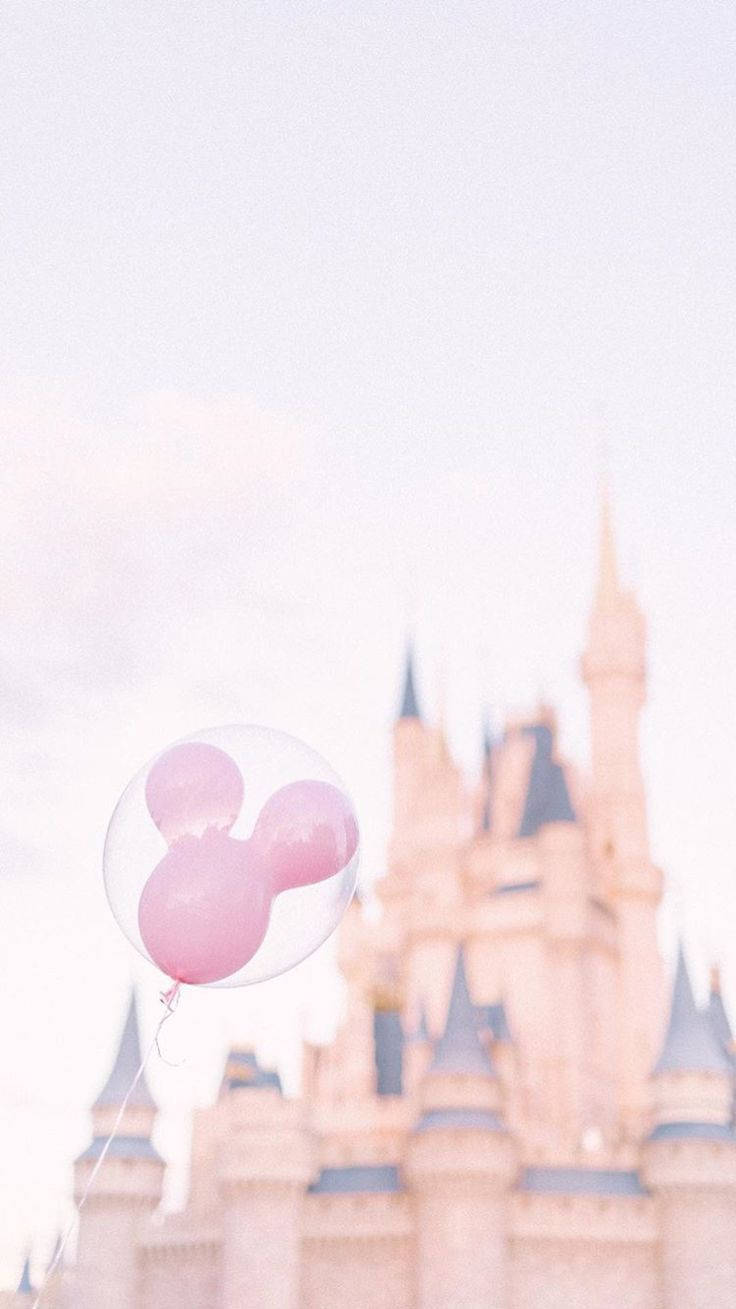 Cute Disney Mickey Mouse Balloon Wallpaper