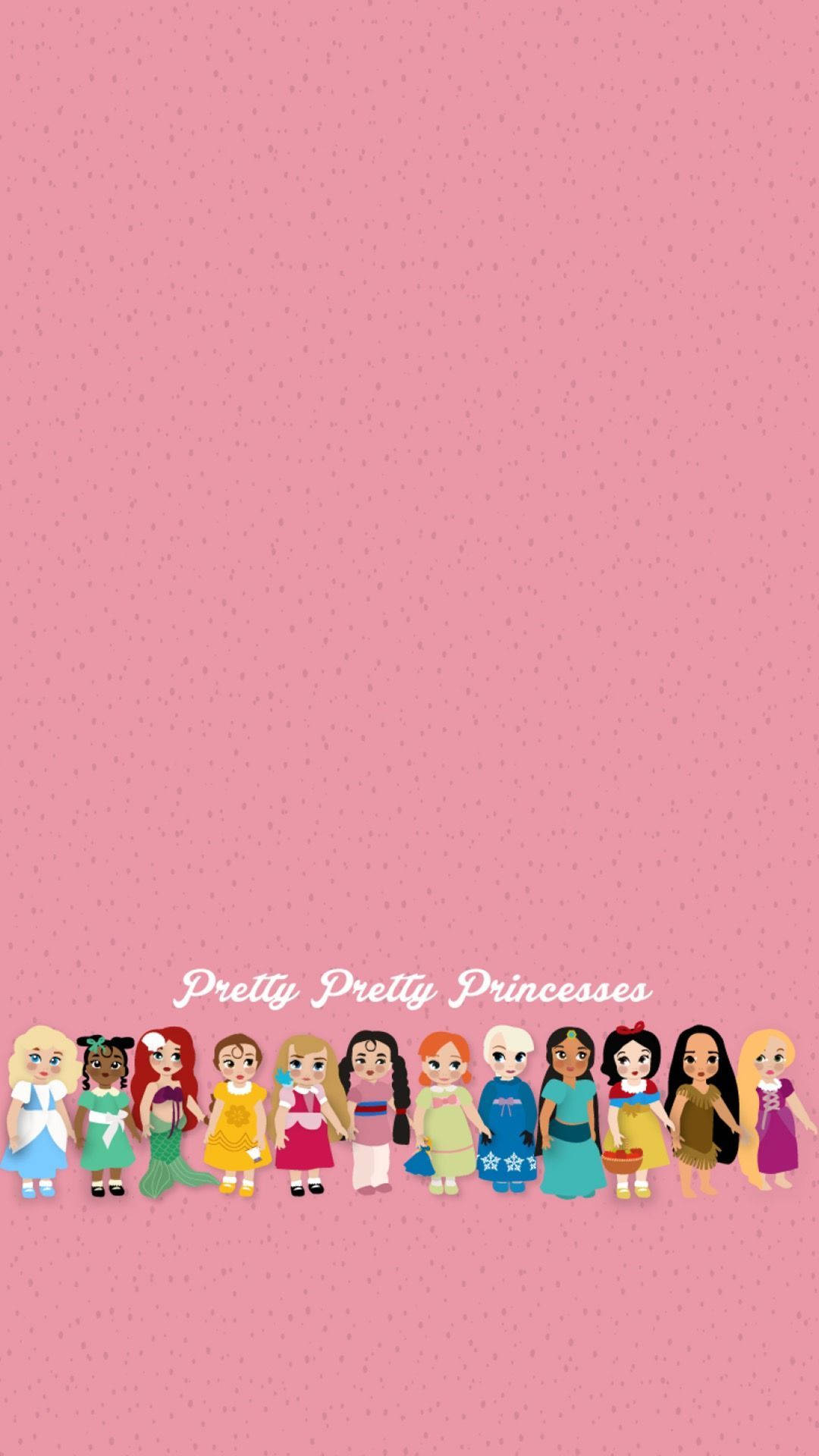 Cute Disney Princesses Wallpaper