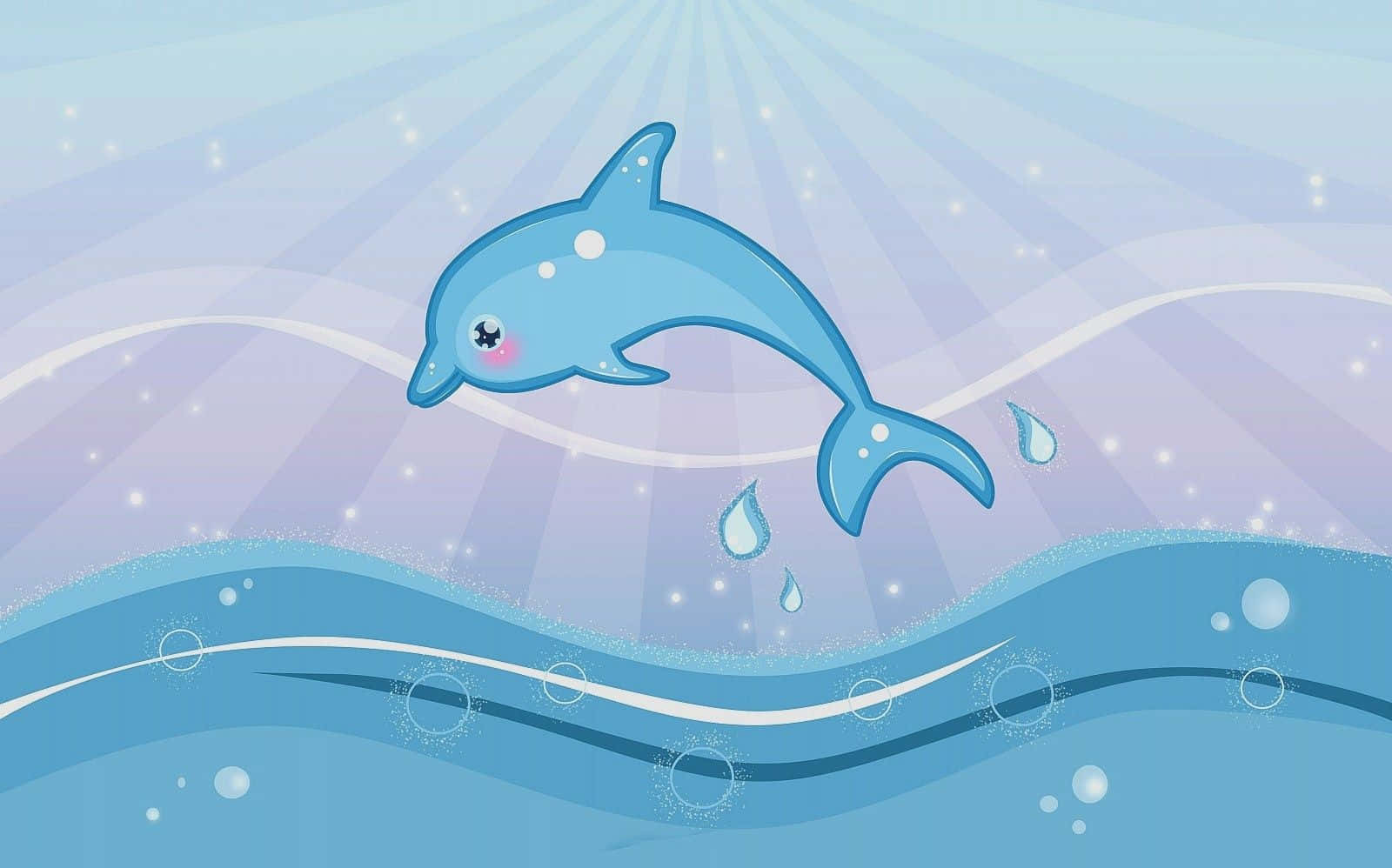 Cute Dolphin Clipart Picture