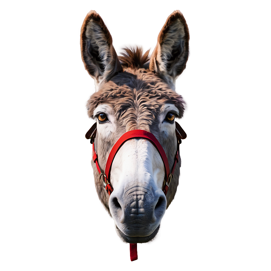 Cute Donkey Character Png 05232024 PNG