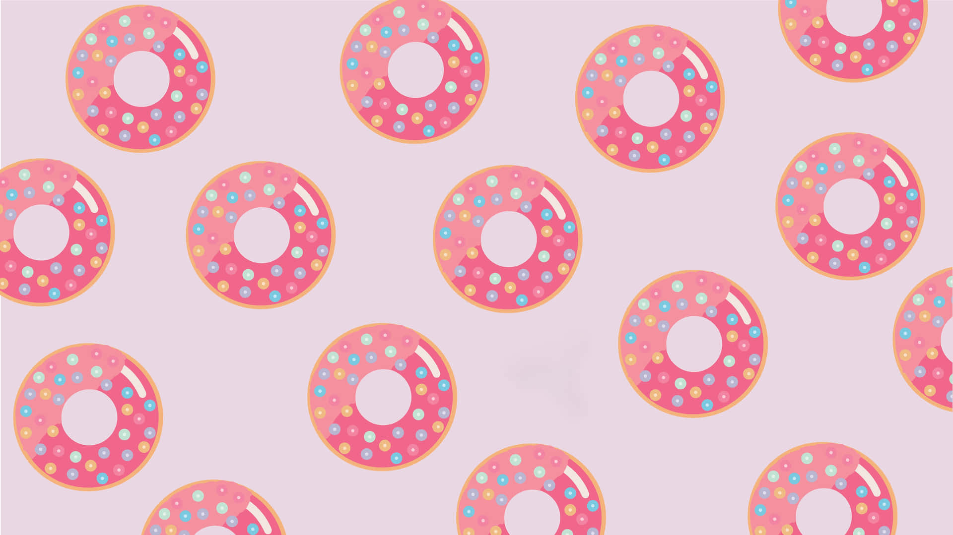Adorable Donut Delight Wallpaper