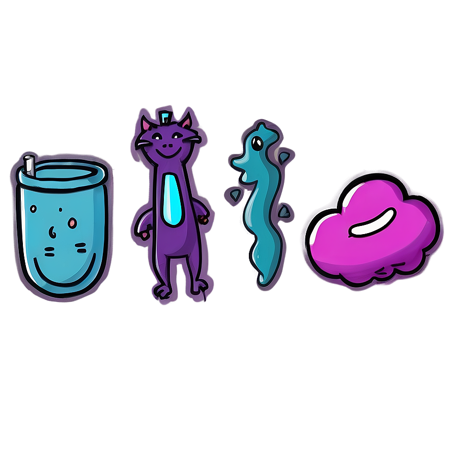 Download Cute Doodle Png Ngq55 | Wallpapers.com