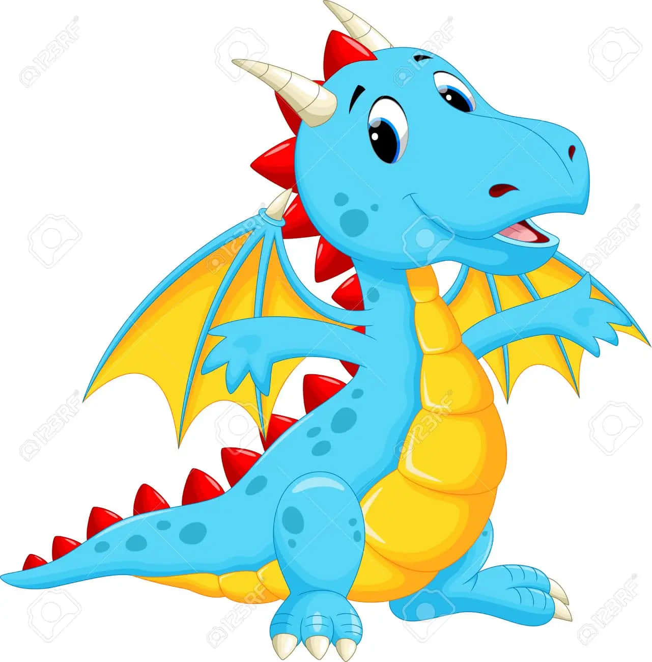 Cute Blue Dragon Pictures