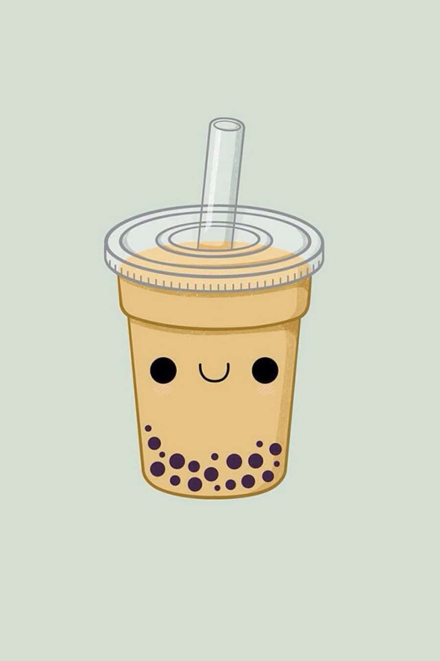 Cute Milk Tea Drawing Picture