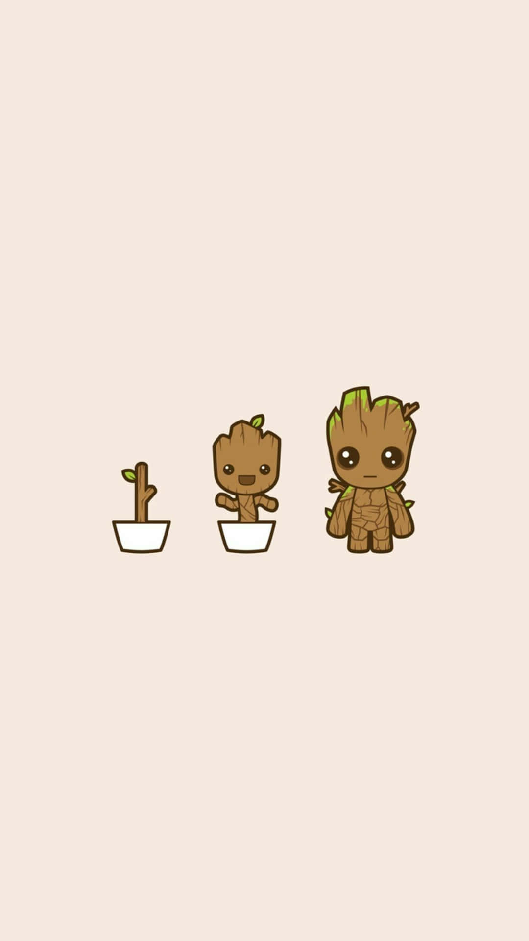 Cute Baby Groot Drawing Picture