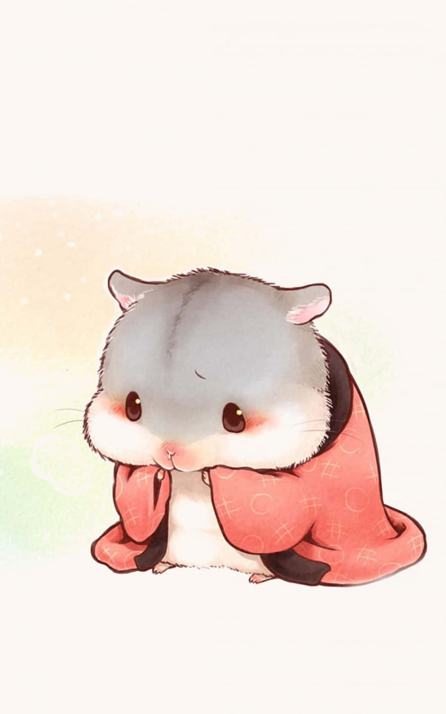 Download Cute Chibis Hamster Drawing Picture | Wallpapers.com