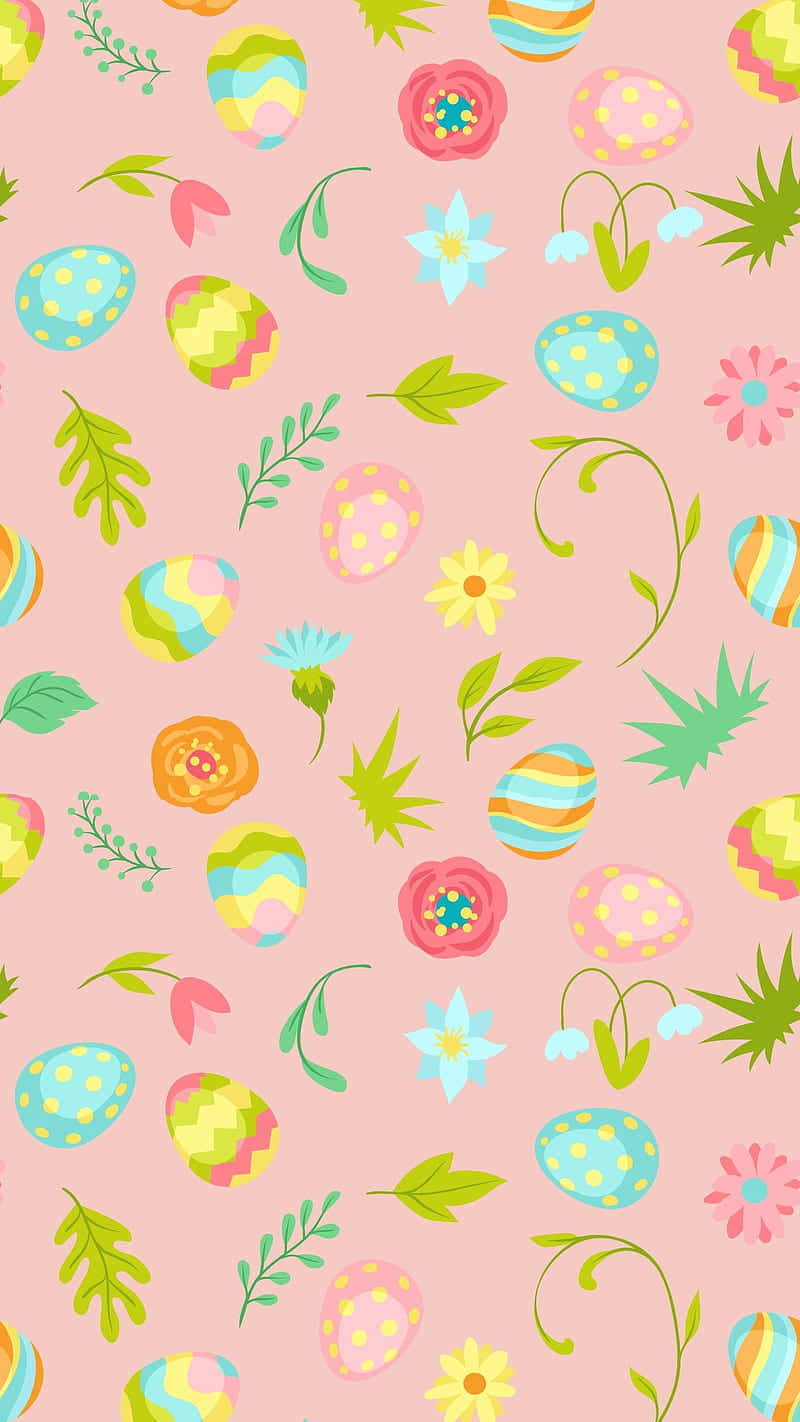 Sweet and Festive Easter iPhone Wallpaper